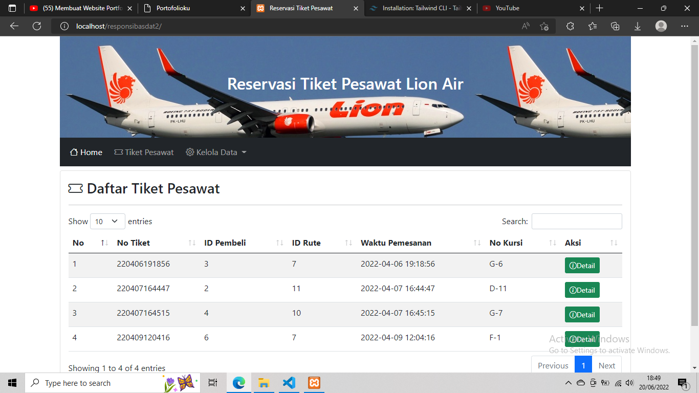 Reservasi Tiket Pesawat